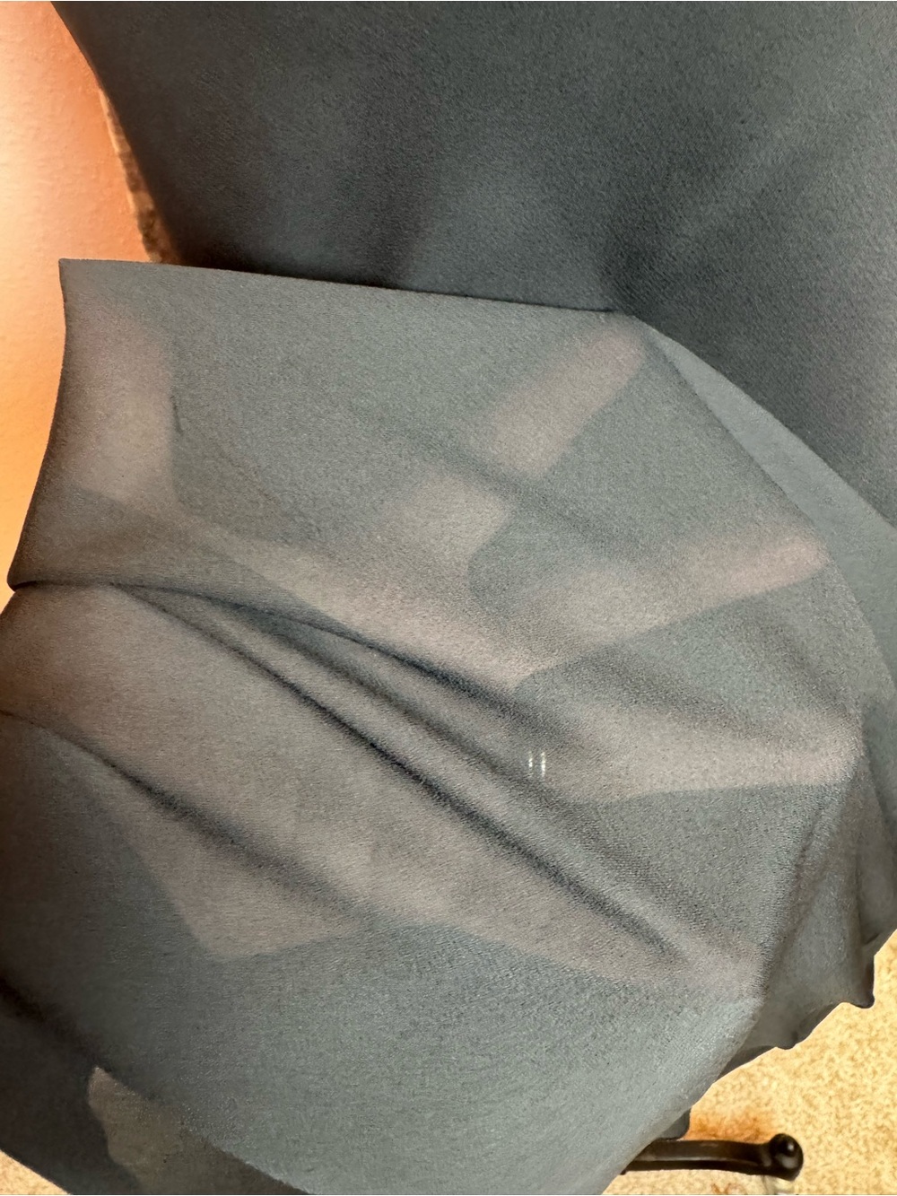 Black Cowl Neck Slip Dress - Perfect LBD - Picture 5 of 9